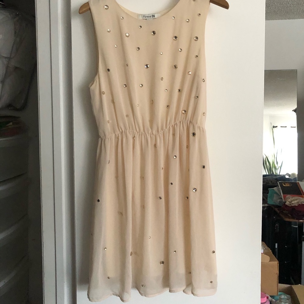 Gem sequin dress